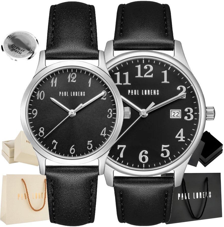 Zestaw dla par zegarkek Paul Lorens LUCAS/NALA -1A1