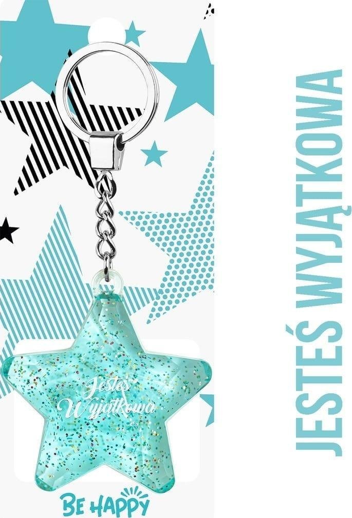 Brelok gwiazdka Jesteś Wyjątkowa