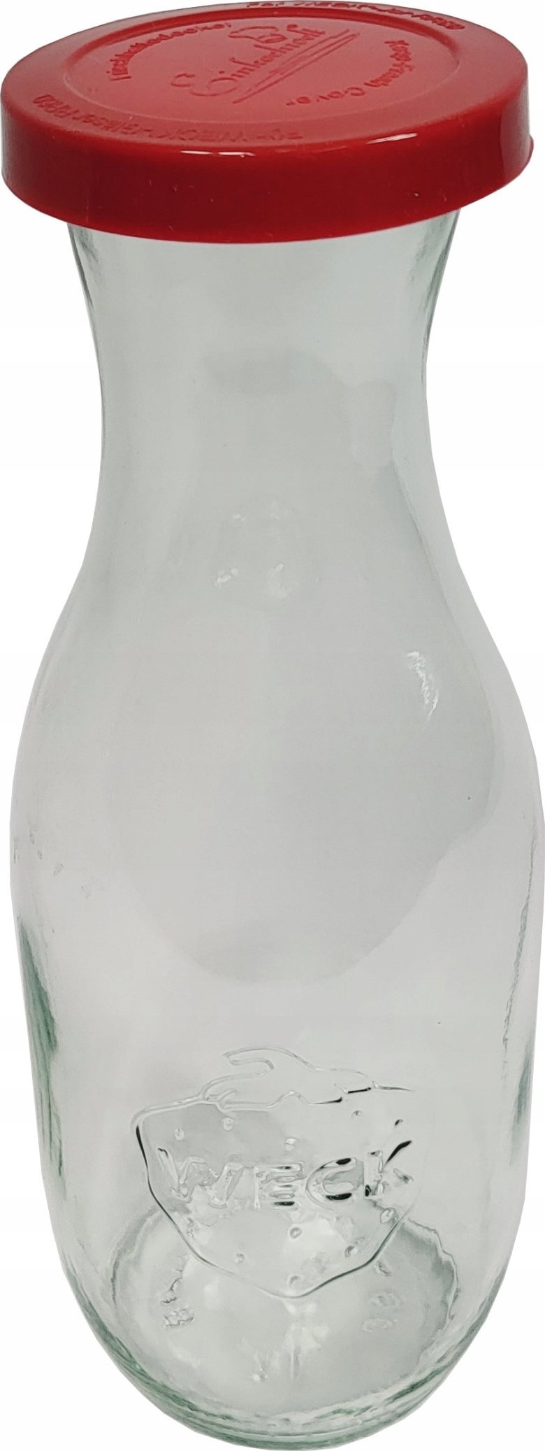 Wamar-Sosenka Zestaw Karafek WECK Pojemność 1062 ml średnica 60mm 6 sztuk + Silikonowe wieka