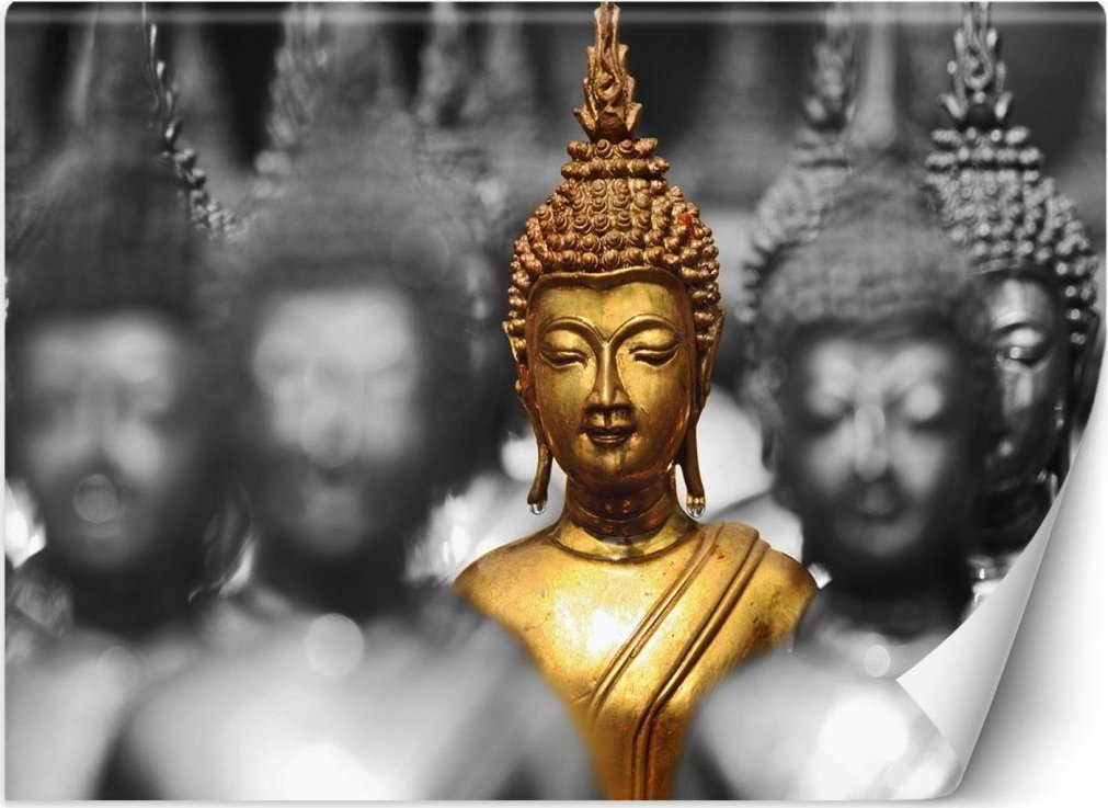 Feeby Fototapeta, Złoty Budda - 350x245