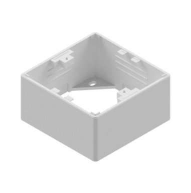 Obudowa natynkowa EasyLan preLink / fixLink biała, 80x80x42 mm RAL 9010