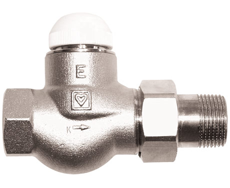 Herz Zawór grzejnikowy termostatyczny prosty TS-E 3/4" (1 7723 02)