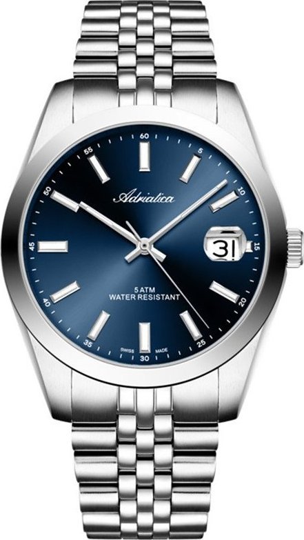 Zegarek Adriatica Zegarek męski Adriatica A1299.5115Q srebrny