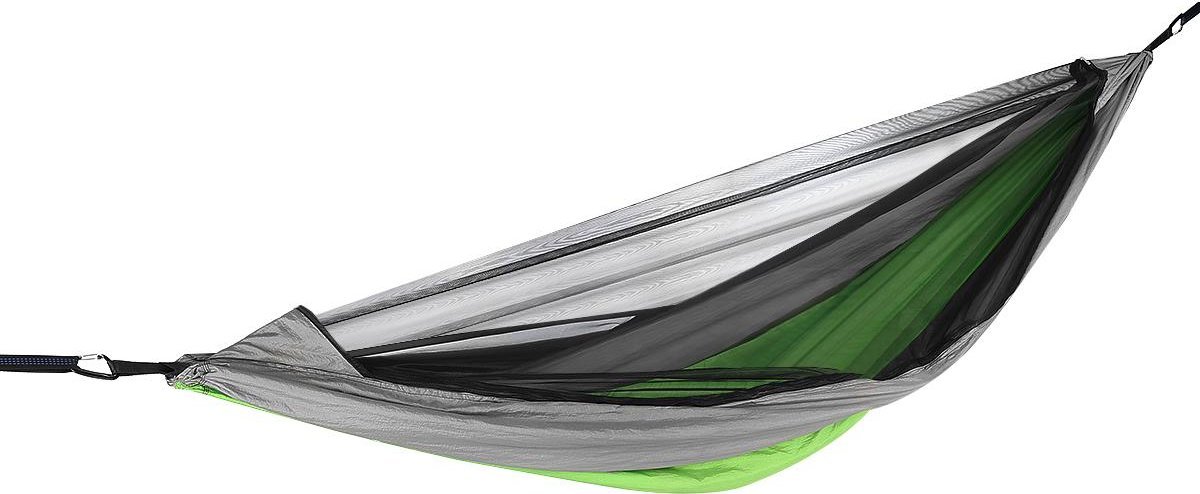 Royokamp HAMAK TURYSTYCZNY 2 OSOBOWY 300x140CM Z ODPINANĄ MOSKITIERĄ COOL