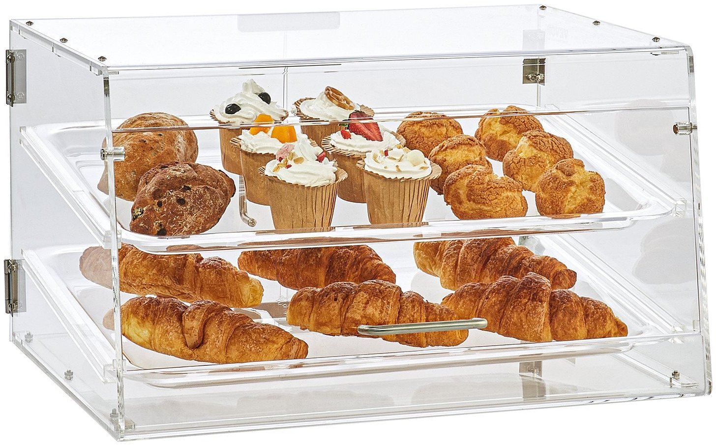 WITRYNA BUFETOWA EKSPOZYCYJNA DO CIAST 2 POZIOMOWA