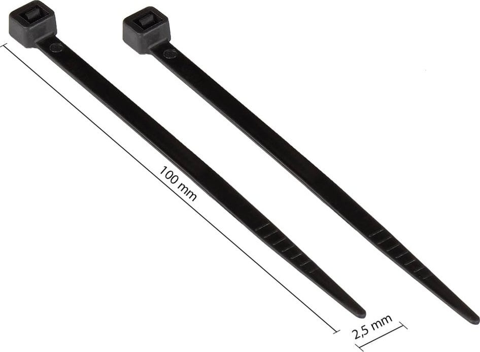 Good Connections Good Connections Kabelbinder 100mmx2,5mm 100 St. schwarz