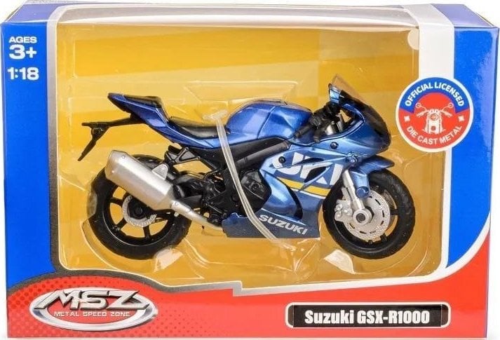 MSZ 1:18 SUZUKI GSX-R1000/ 67703/blue
