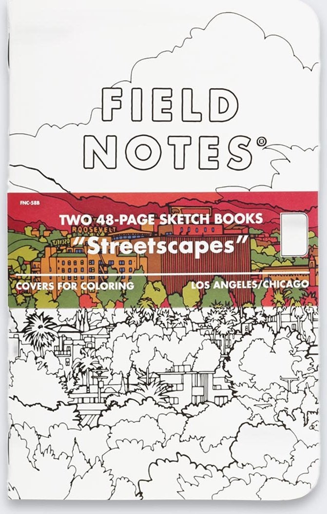 Atheneum Books for Young Readers Szkicownik Field Notes Streetscapes Los Angeles