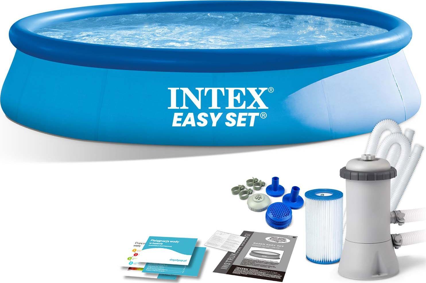 Intex Basen rozporowy Easy Set 396cm 9w1 (28142)