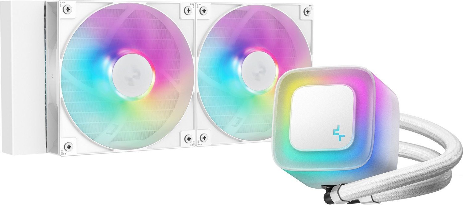Chłodzenie wodne Deepcool LE240 WH V2 (R-LE240-WHAMMN-G-2)