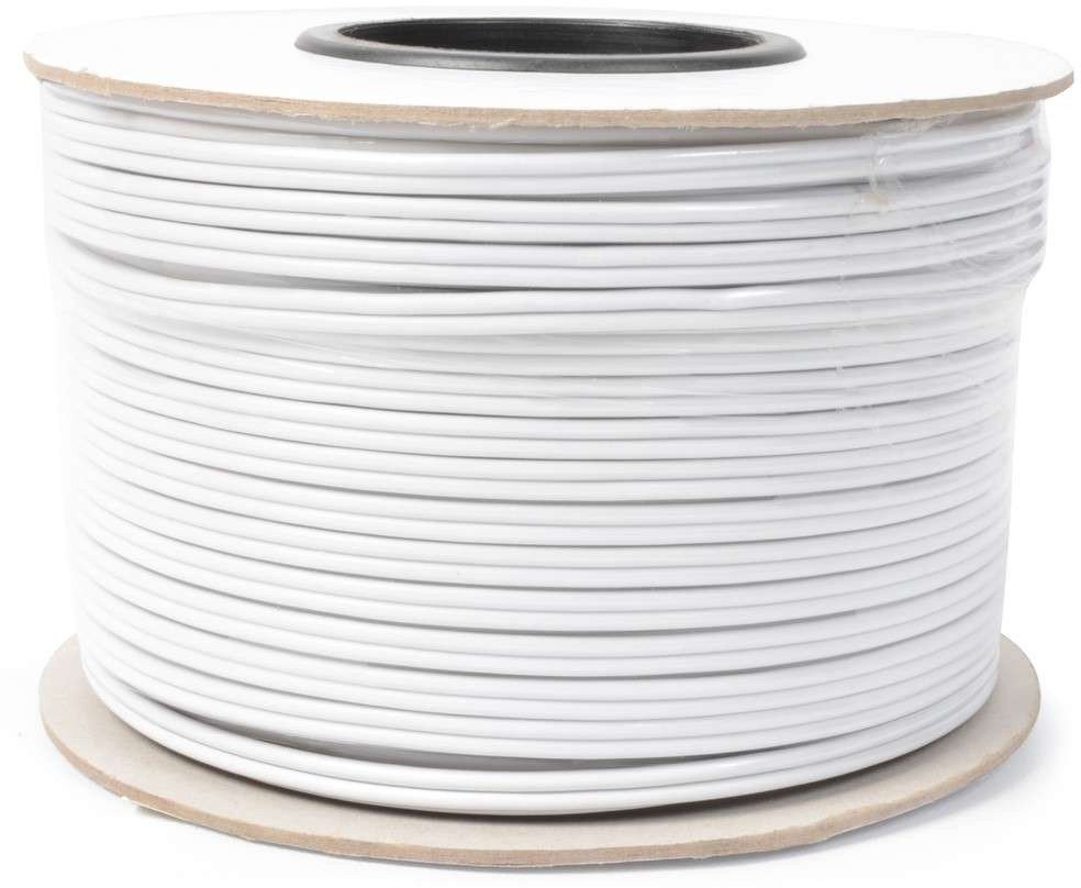 Kabel głośnikowy 2x1.5 biały RX28 1m one size