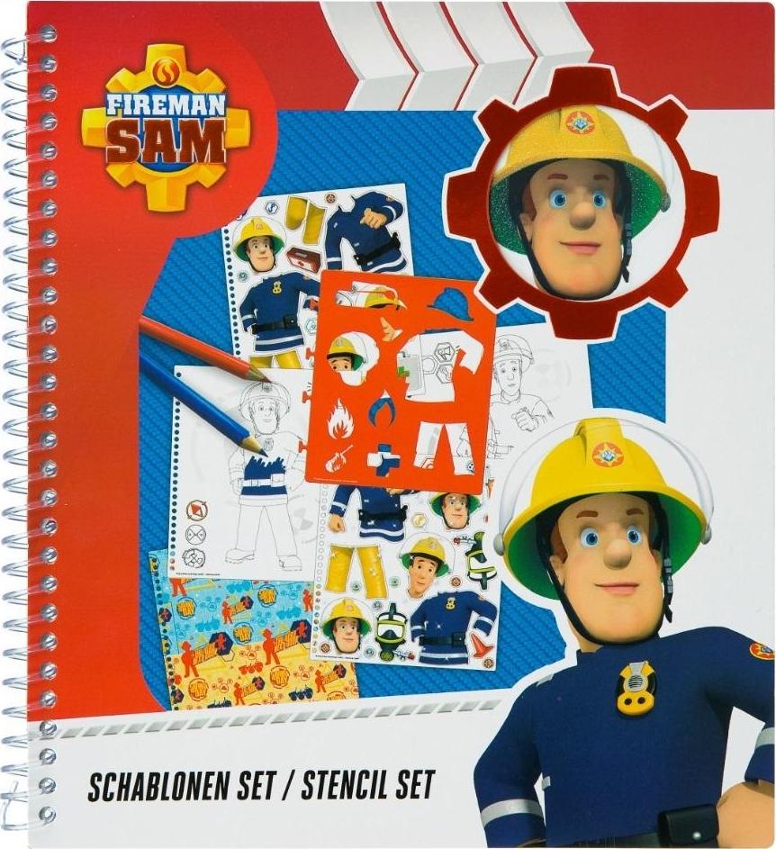 Simba Strażak Sam Zestaw szablonów 32 elementy