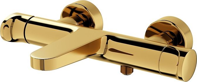 Bateria wannowa Cersanit Inverto ścienne złoty (S951-284)