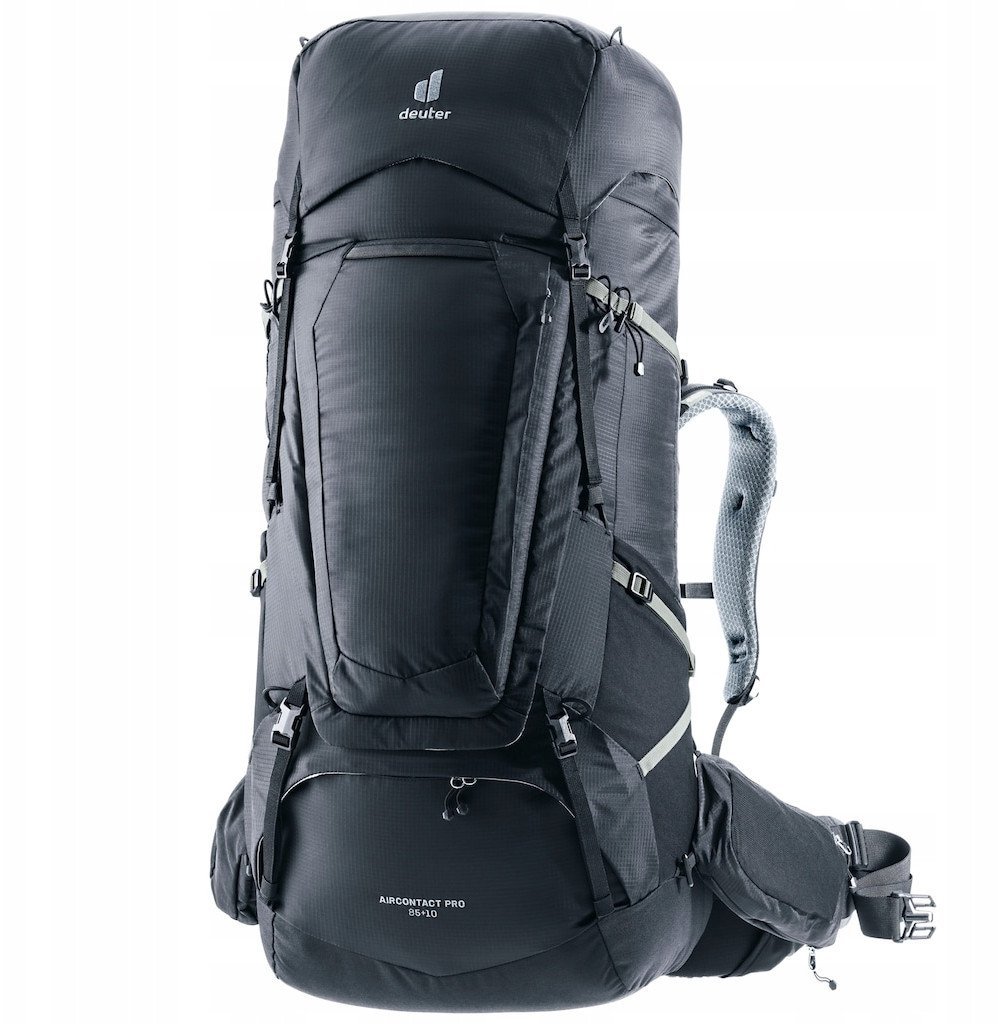Plecak turystyczny Deuter Aircontact Pro 80 l + 15 l Czarny