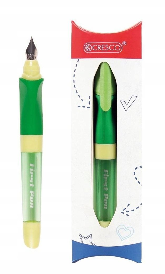Pióro wieczne First Pen 2 do nauki pisania zielone