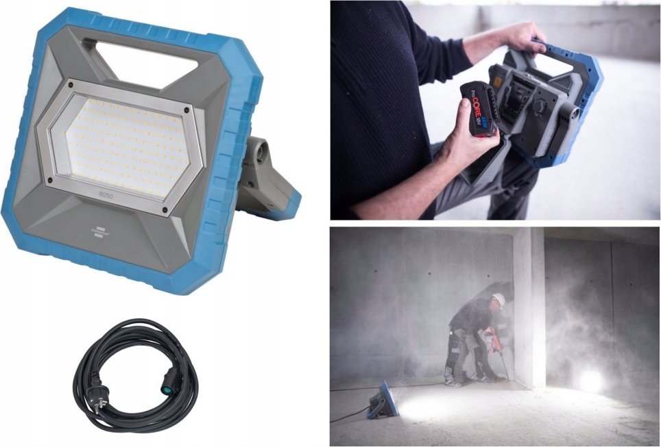 Brennenstuhl Brennenstuhl Mob LED Hybrid Strahler BS 8050 MH