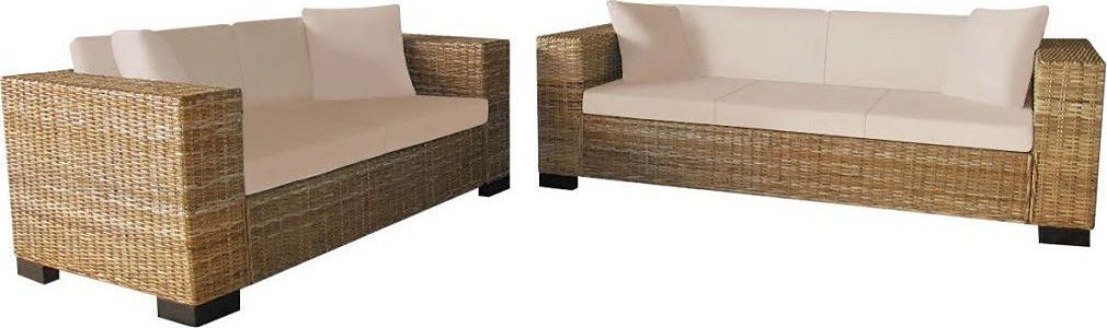 Elior Zestaw rattanowych kanap ogrodowych - Lugasia