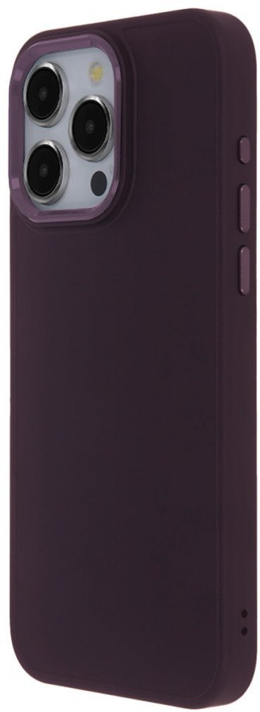 Nakładka Satin Elegant do iPhone 15 6,1" burgundowa