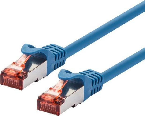 LOGON TCF66F020B kabel sieciowy Niebieski 2 m Cat6a F/UTP (FTP)