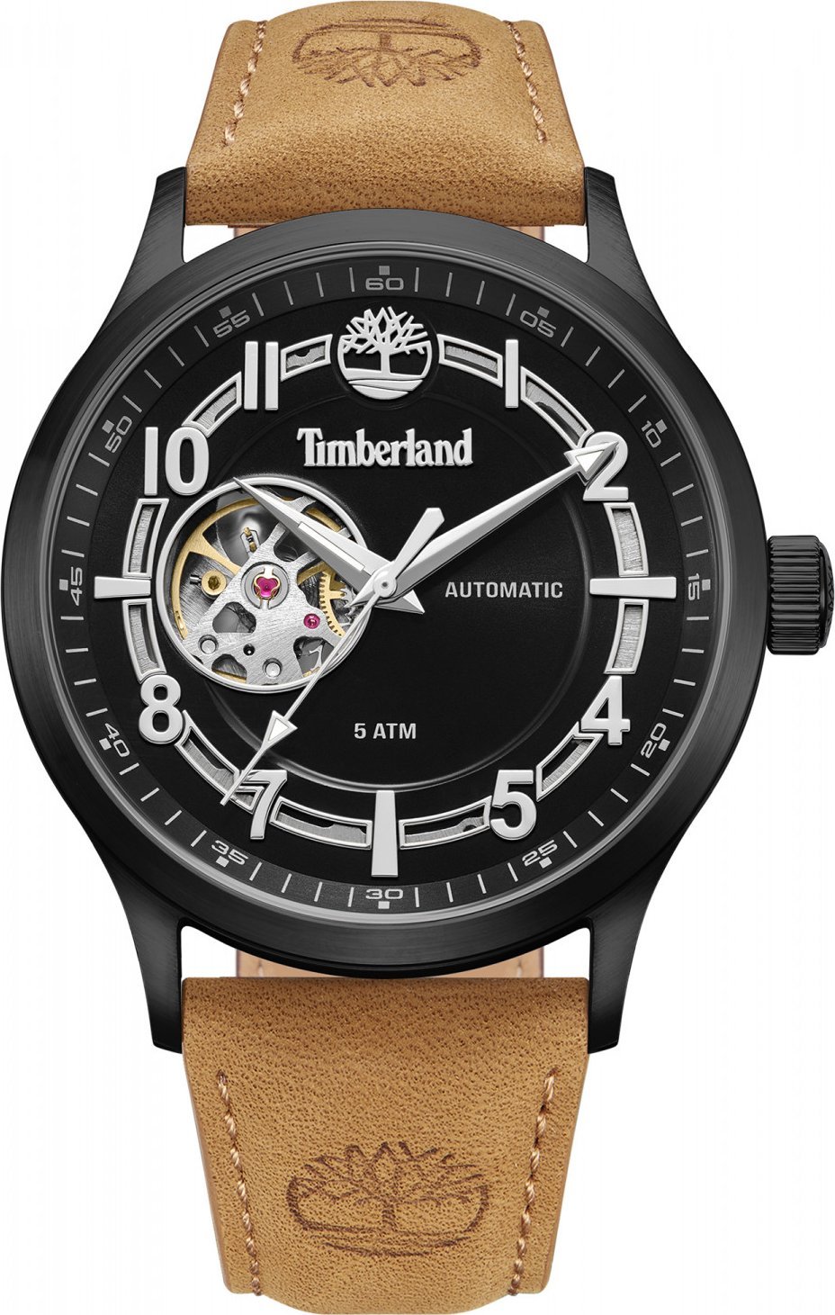 Zegarek Timberland Zegarek męski TBL.TDWGE0041901 brązowy