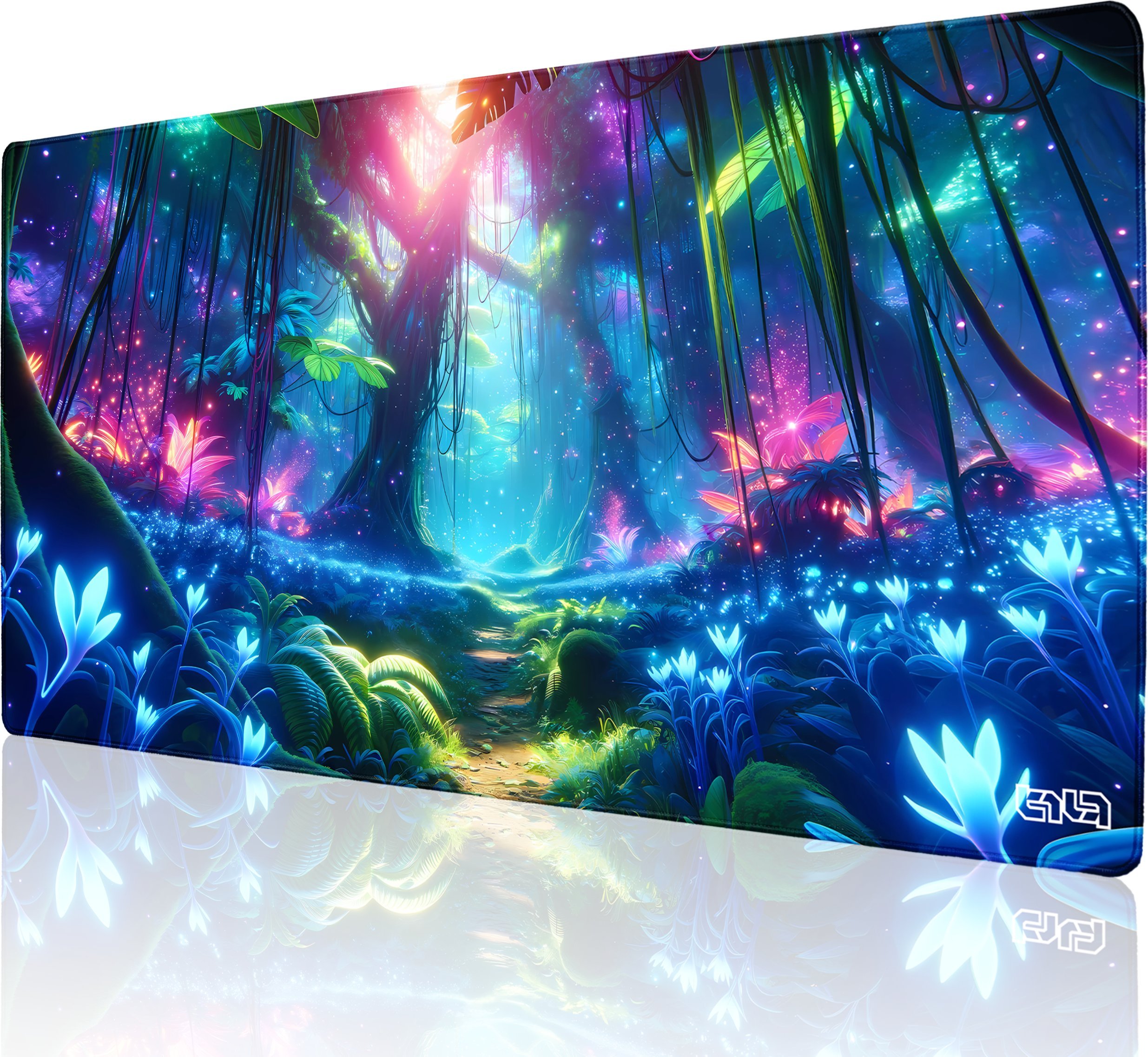 Podkładka Tilt PODKŁADKA GAMINGOWA Kosmiczny Las 100x50 TILT Duża XL Prezent XXL