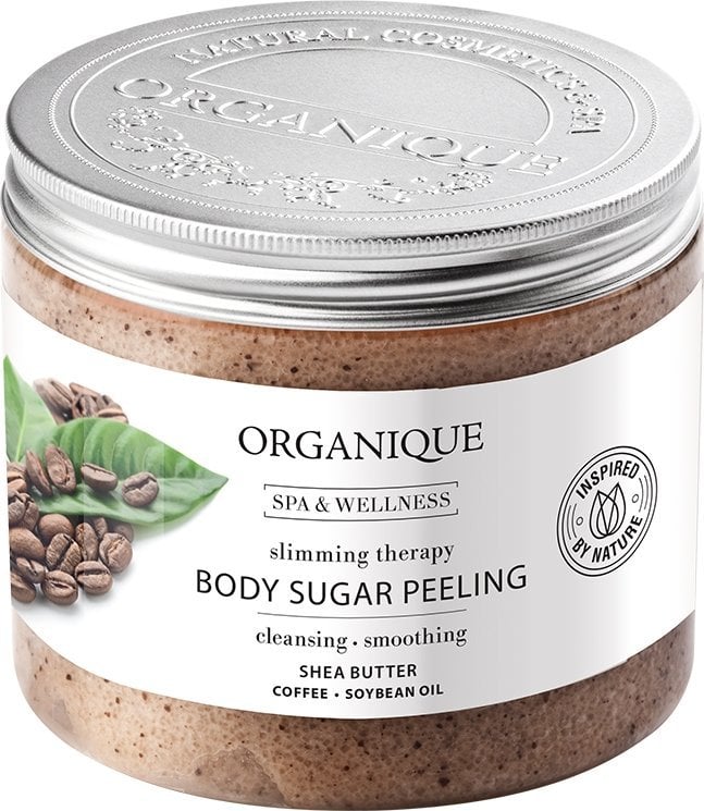 Organique Slimming Therapy Antycellulitowy peeling cukrowy do ciała o zapachu kawy 200ml