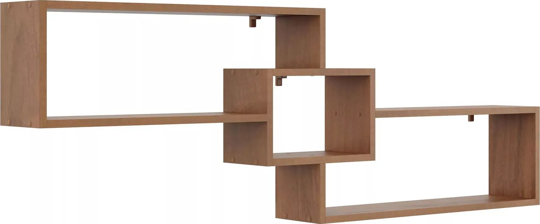 Elior Nowoczesna półka na książki orzech - Ramona