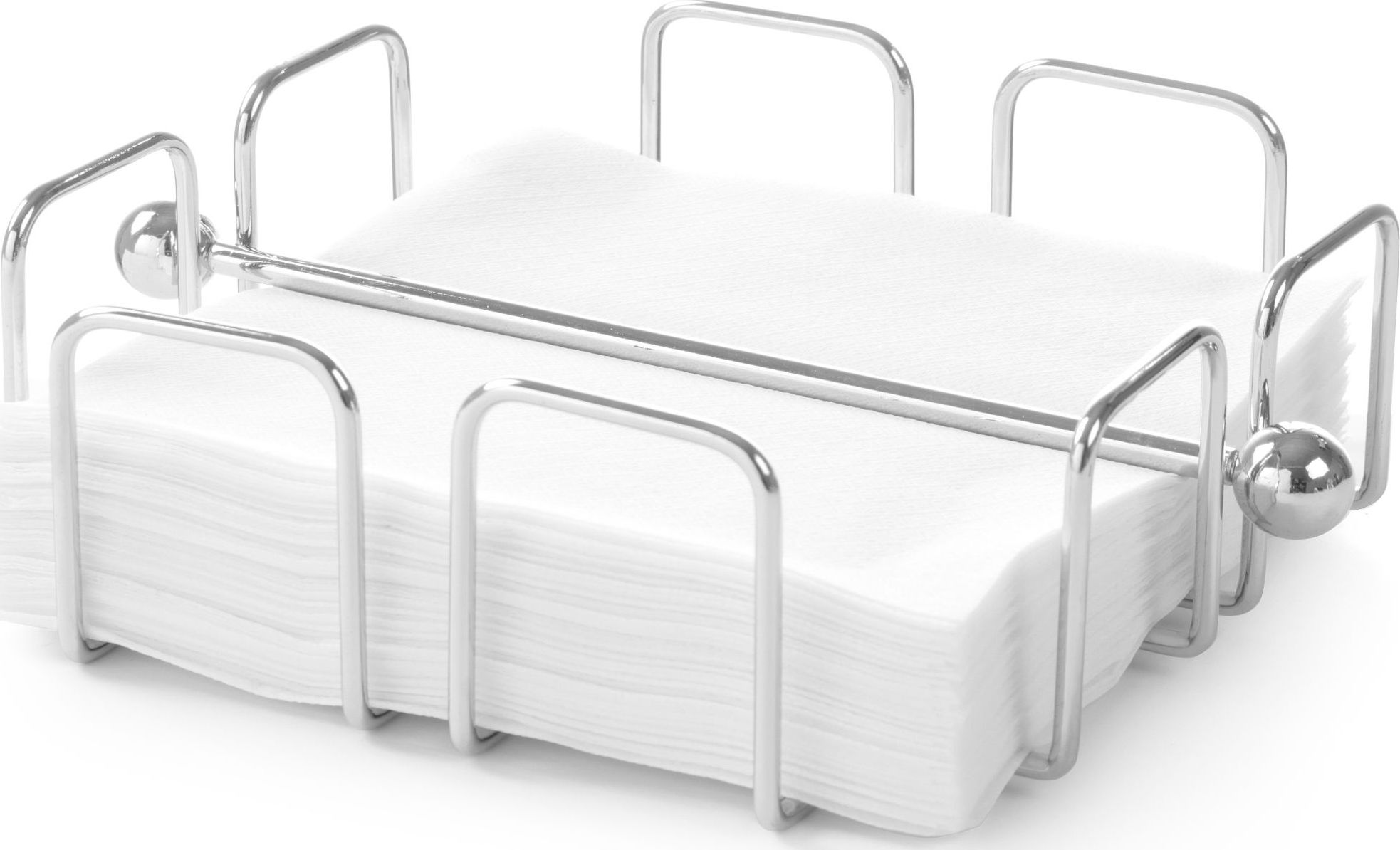 Hendi Serwetnik stalowy stojak na serwetki kwadratowy - Hendi 428528 Serwetnik stalowy stojak na serwetki kwadratowy - Hendi 428528