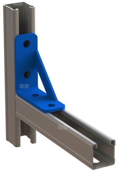 Kształtka XZ7 90 profilu szer. 50mm