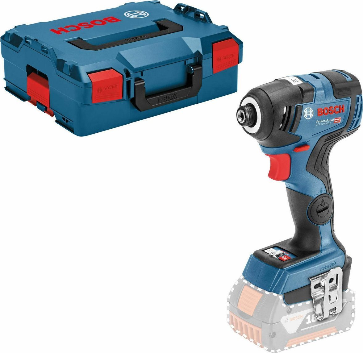Bosch Bosch cordless impact wrench GDR 18 V-200 C - 06019G4102