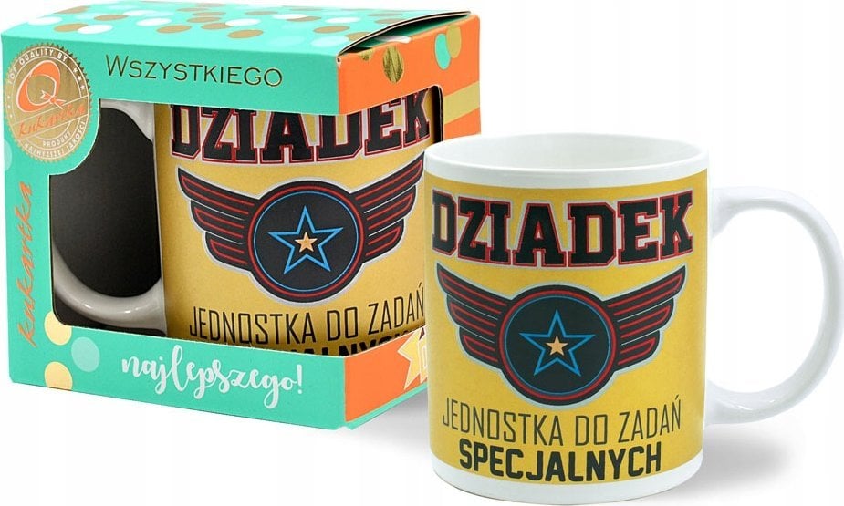 KUKARTKA Kubek Premium Dziadek