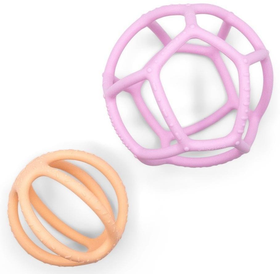Piłki sensoryczne 2w1 Bubblegum&Peach