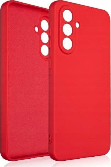Etui Beline Silicone do Samsung A56 5G czerwony