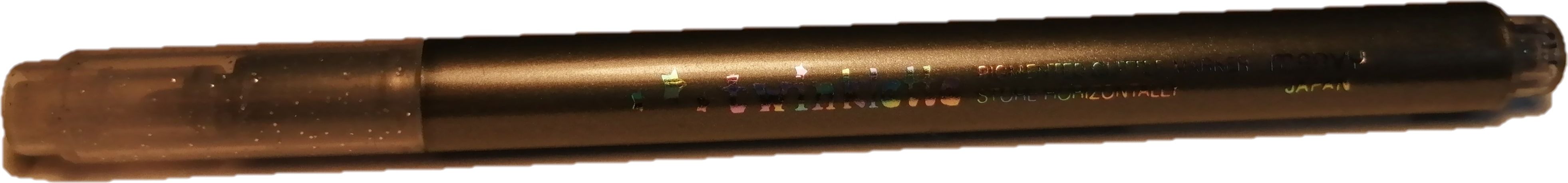 Marker brokatowy srebrny MARVY