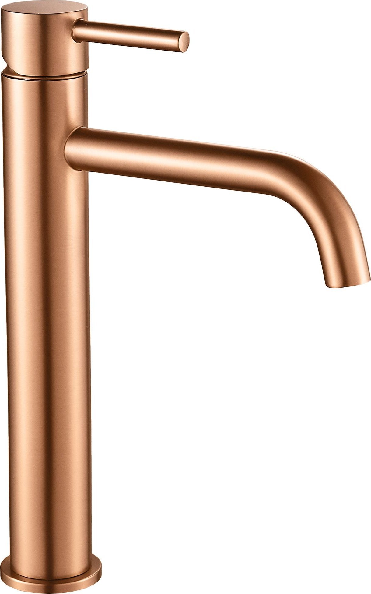 Bateria umywalkowa Rea Bateria Umywalkowa REA LUNGO Miedź Szczotkowana Wysoka