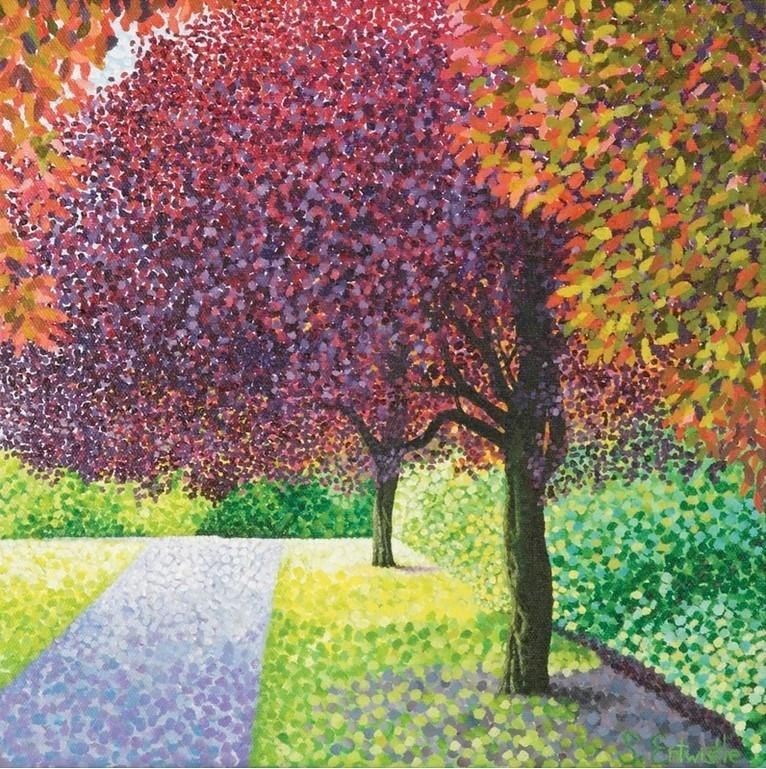 Susan Entwistle Karnet z kopertą Czerwona wiśnia