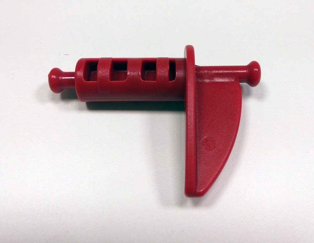 OkBaby Blokada podnóżka OKBABY lewa czerwona