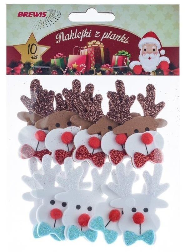 Naklejki z pianki 10szt