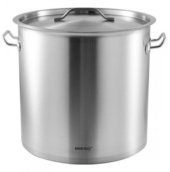 GARNEK GASTRONOMICZNY Z POKRYWĄ STALOWĄ 36L KINGHOFF KH-1965