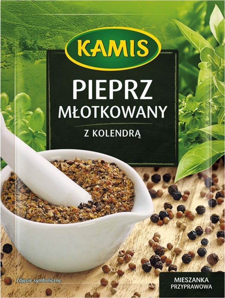 Kamis Kamis Pieprz młotkowany z kolendrą Mieszanka przyprawowa 15 g