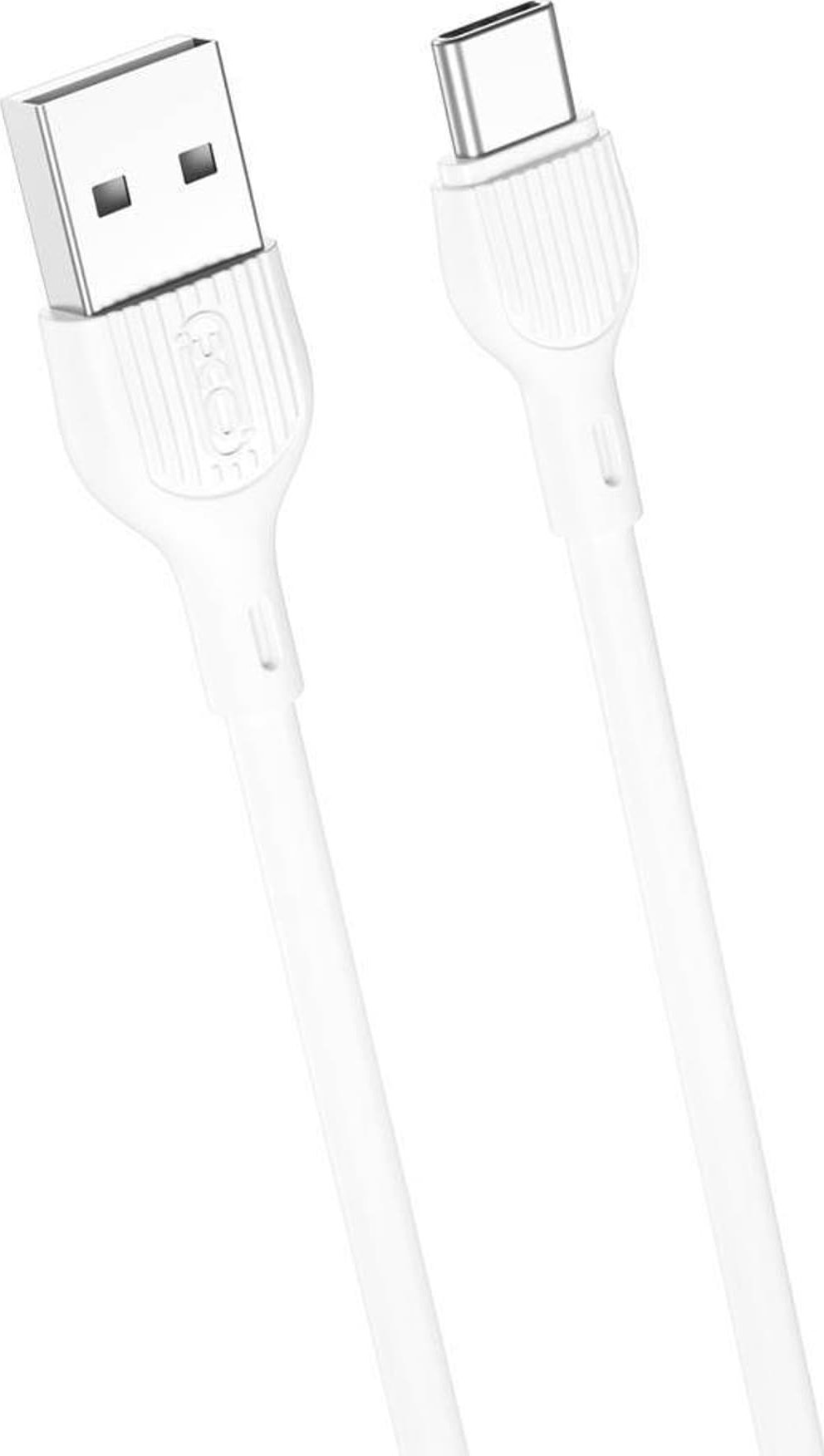 Kabel USB XO USB-A - USB-C 1 m Biały (GSM111867)