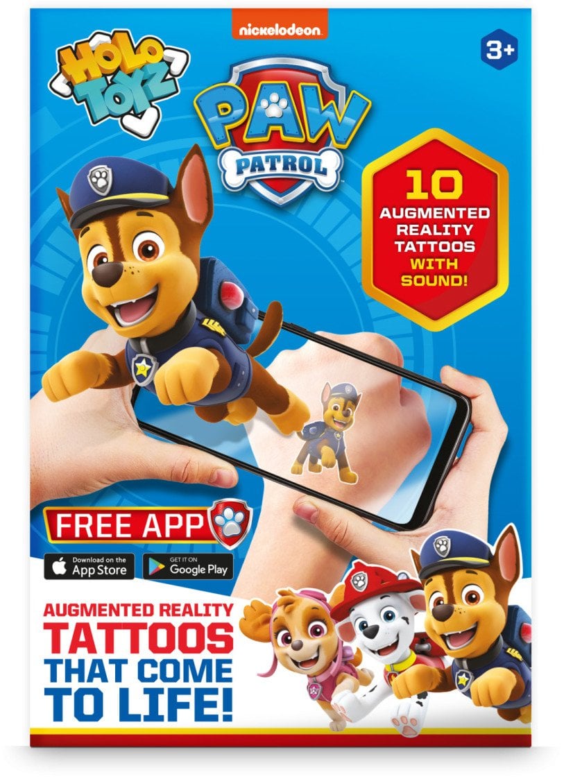 TOY TATTOO PAW PATROL 10PCS HTTPTA100