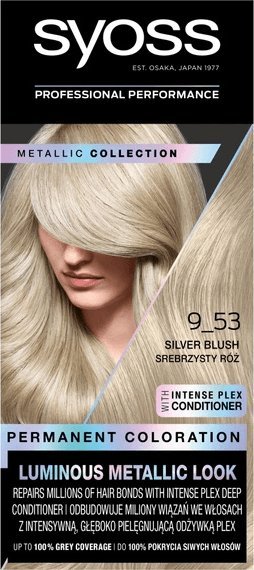 Syoss SYOSS Permanent Coloration 9-53 Silver Blush