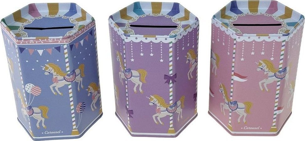 Skarbonka metalowa MIX