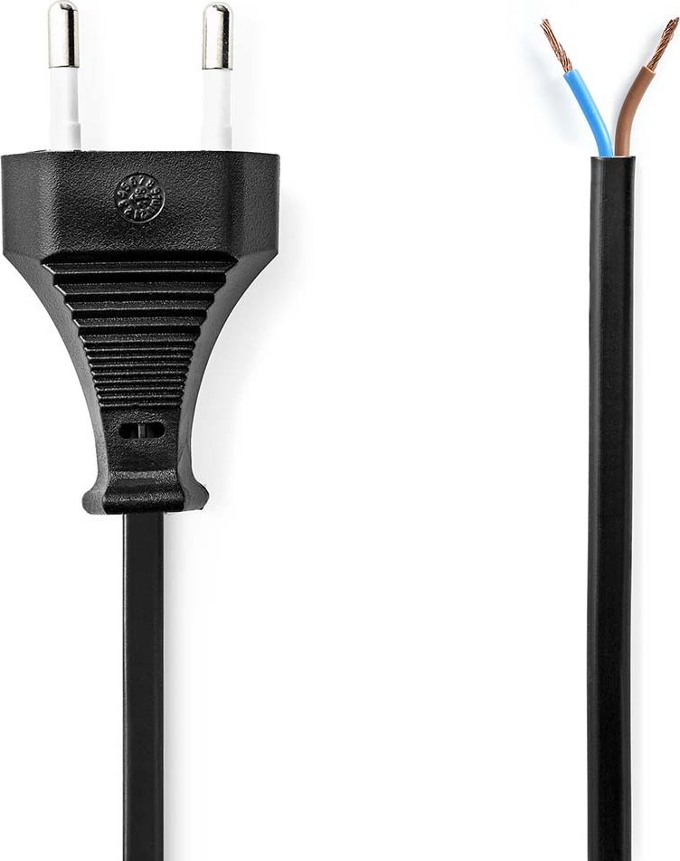 Kabel zasilający Nedis Nedis CEGL11700BK30 kabel zasilające Czarny 3 m Wtyczka zasilająca typu C