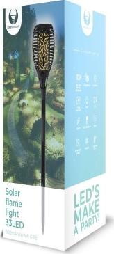 Forever TelForceOne Lampa ogrodowa pochodnia 33LED 600mAh Ni-Mh solarna IP65