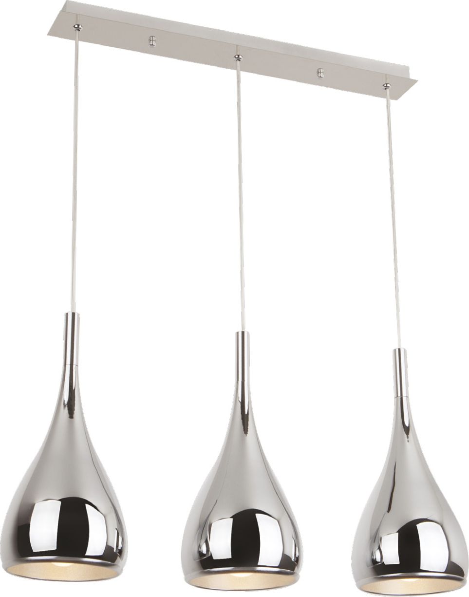 Lampa wisząca MAXlight Vigo nowoczesna chrom (P0228)