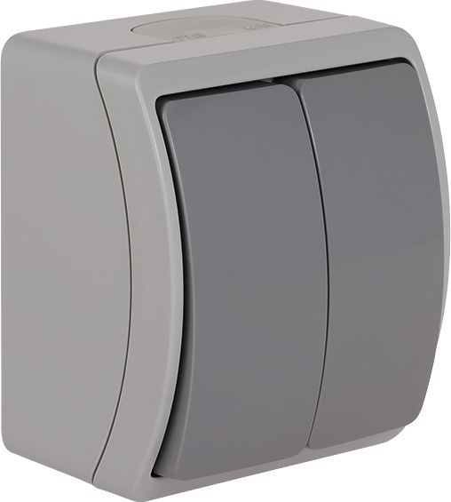 Elektro-Plast Koala Łącznik świecznikowy n/t IP44 popiel/grafit VW 152-08 (61.315)