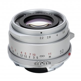 Obiektyw Voigtlander Color Skopar 50 mm f/2,2 do Leica M - srebrny