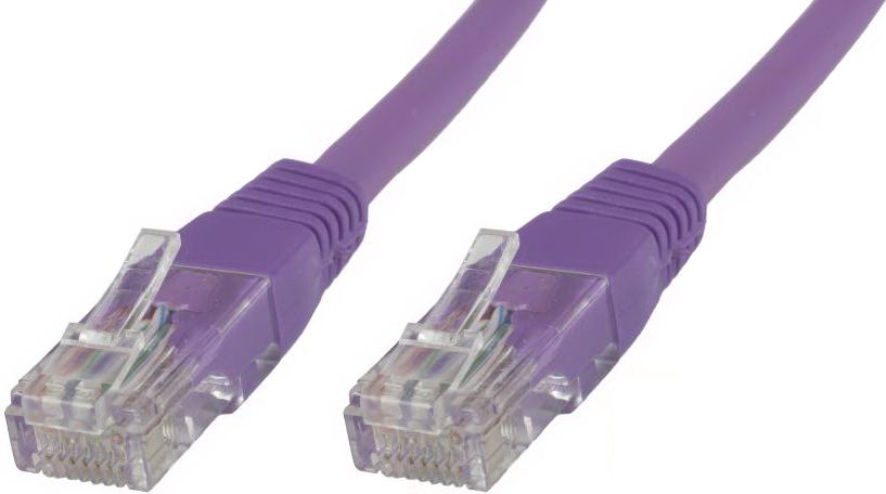 MicroConnect RJ-45/RJ-45 kat.6 U/UTP Fioletowy 20m (UTP620P)